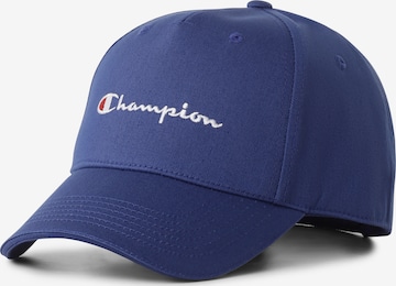 Champion Authentic Athletic Apparel Cap in Blau: predná strana