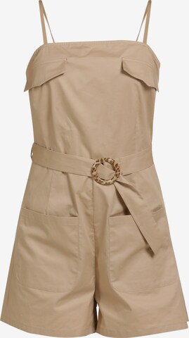 MYMO Jumpsuit in Beige: voorkant