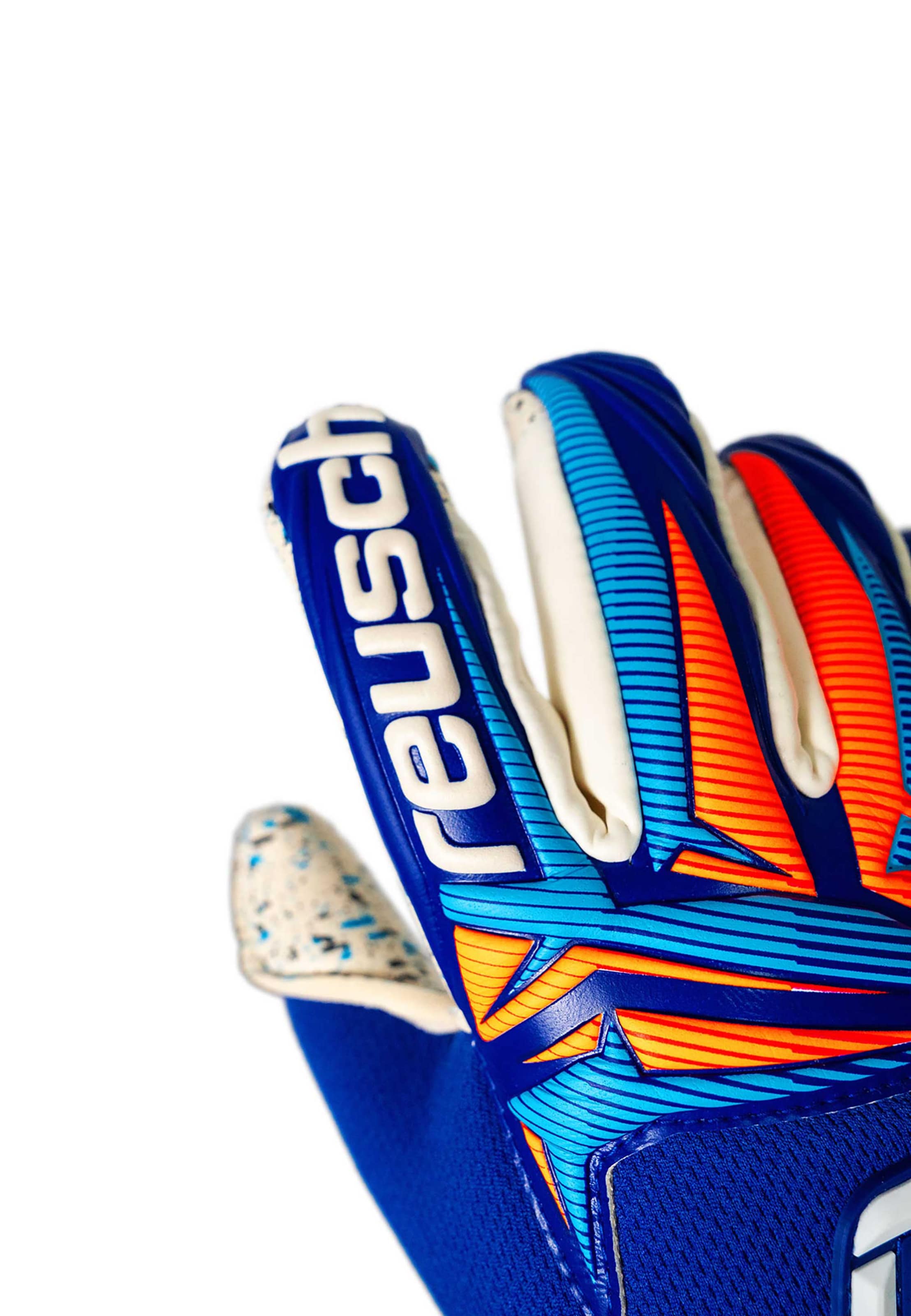 REUSCH Torwarthandschuhe 'Attrakt Fusion Guardian Junior' in Blau