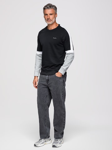 Sweat-shirt Ombre en noir