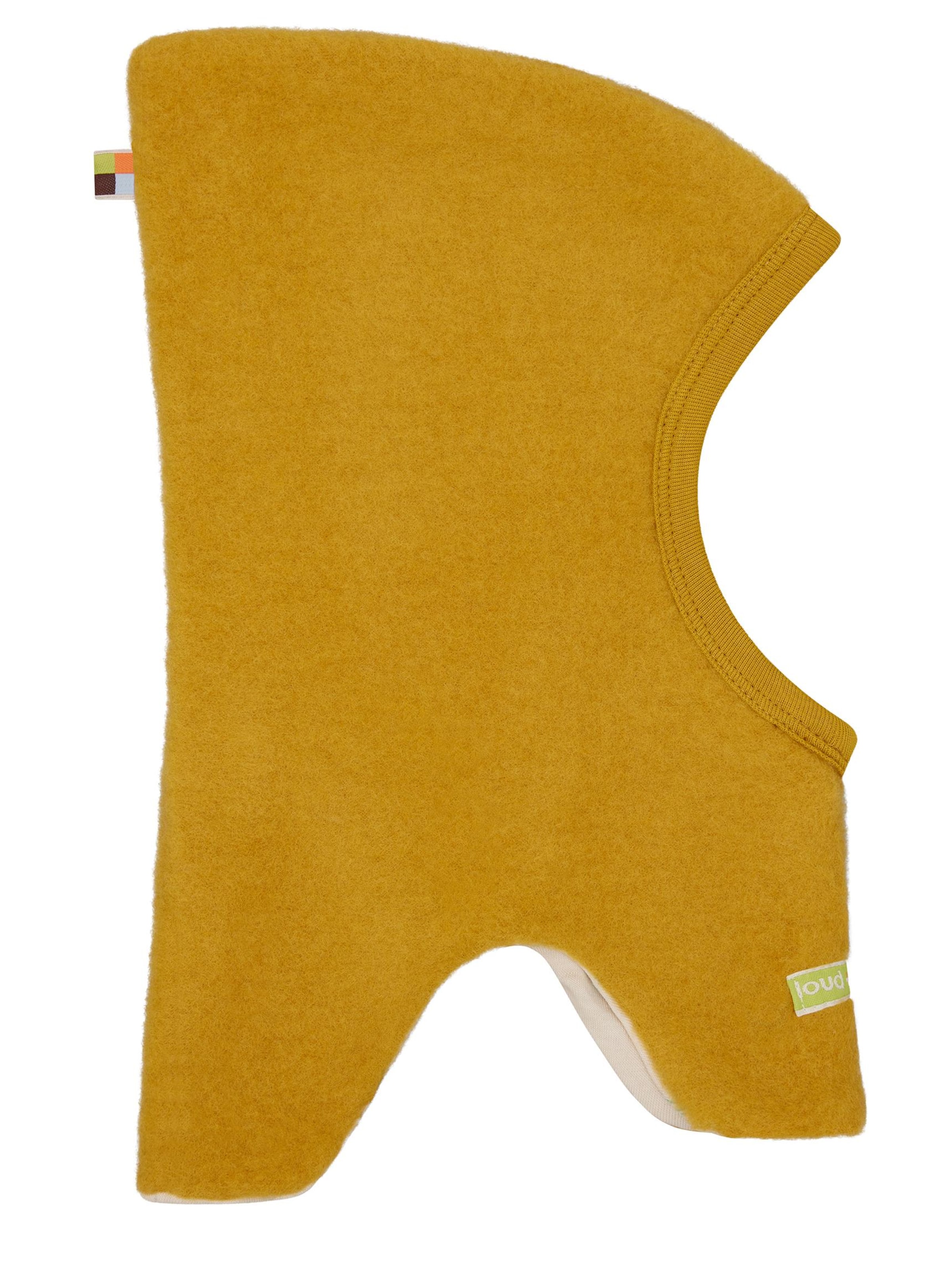 loud + proud Mütze in Gelb: Vorderseite