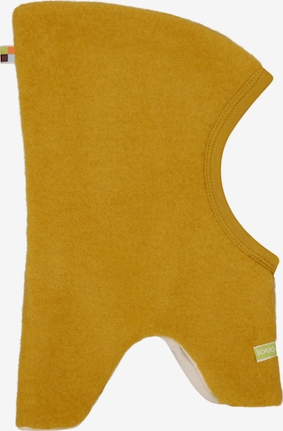 loud + proud Mütze in Gelb: Vorderseite