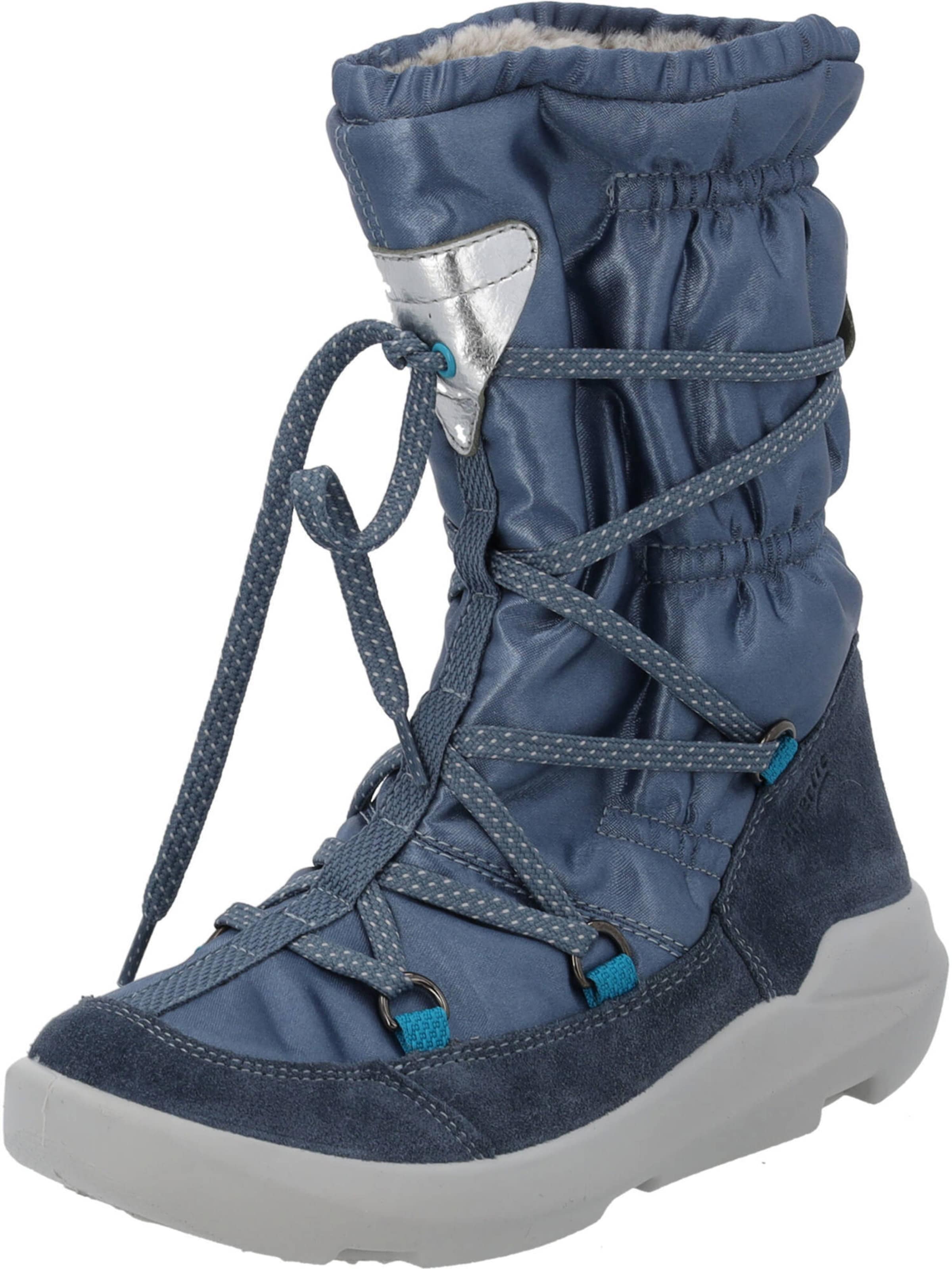 SUPERFIT Snow Boots 'TWILIGHT 00160' in Blue: front
