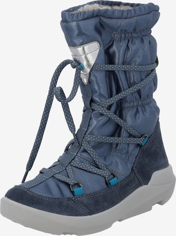 SUPERFIT Snow Boots 'TWILIGHT 00160' in Blue: front