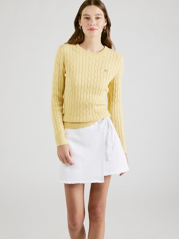 GANT - Pullover em amarelo: frente