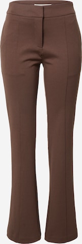 ICHI Pants in Brown: front