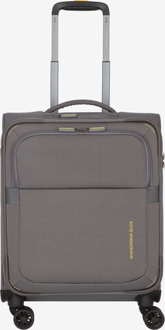 Trolley 'Smile & Go' di MANDARINA DUCK in grigio: frontale