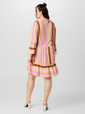ONLY Carmakoma Платье-рубашка 'Marrakesh' в Ярко-розовый