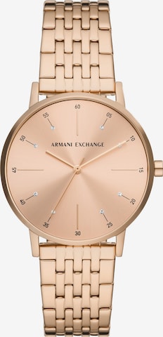 ARMANI EXCHANGE Analog Watch in Pink: front