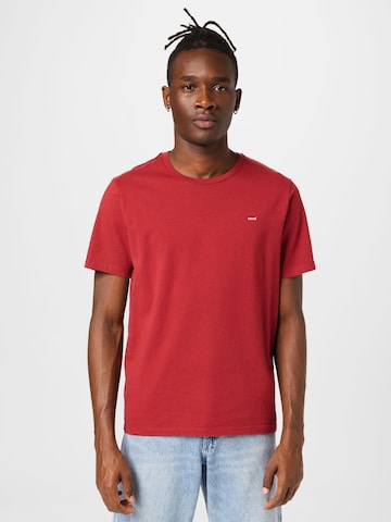 LEVI'S ® Shirt 'Original Housemark Tee' in Rot: Vorderseite
