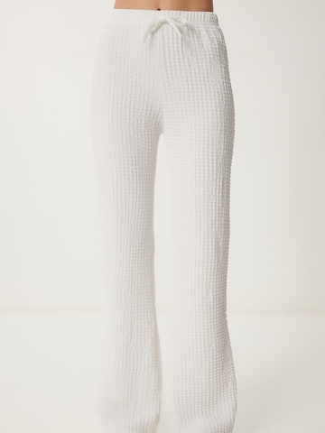 balta Happiness İstanbul Plačios klešnės Kelnės: priekis