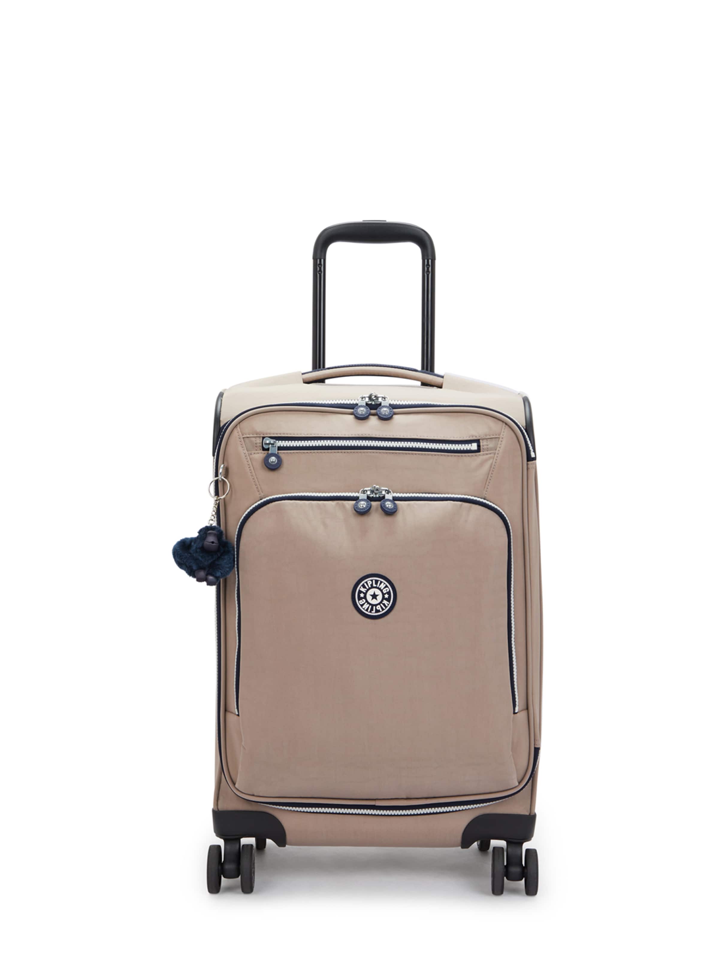 KIPLING Чемодан на колесиках 'New Youri Spin S' в Бежевый: спереди