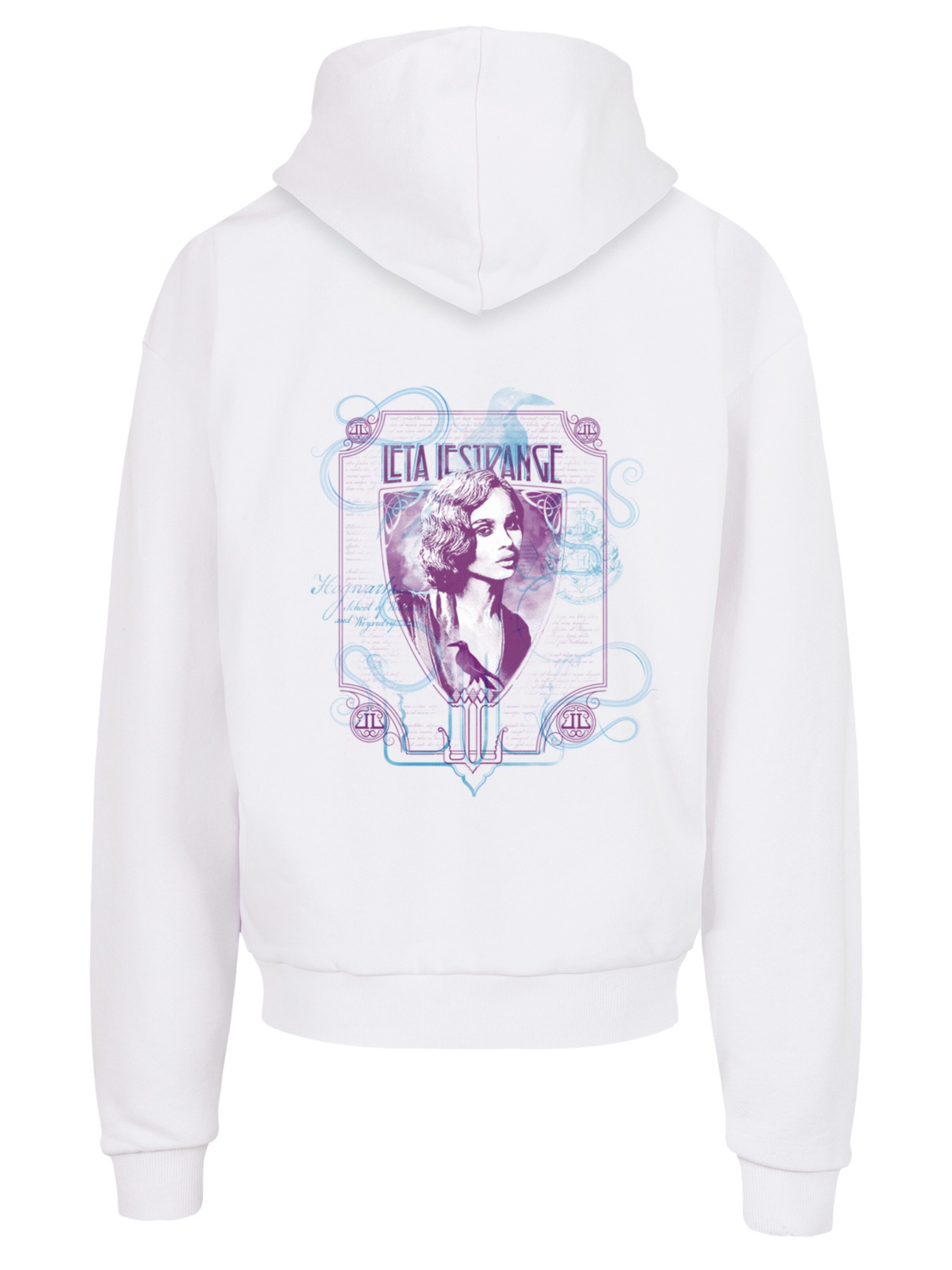 F4NT4STIC Sweatshirt 'Phantastische Tierwesen 2 Leta Lestrange' in Wit: voorkant
