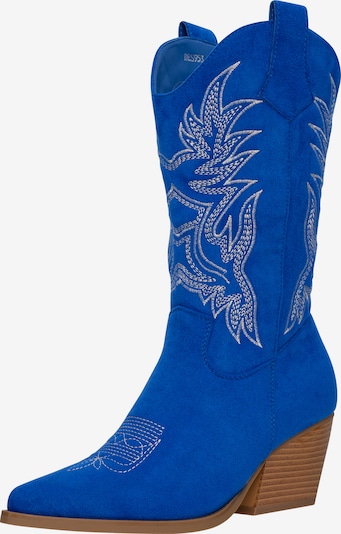 Salinyang Cowboystiefel in blau / weiß, Produktansicht