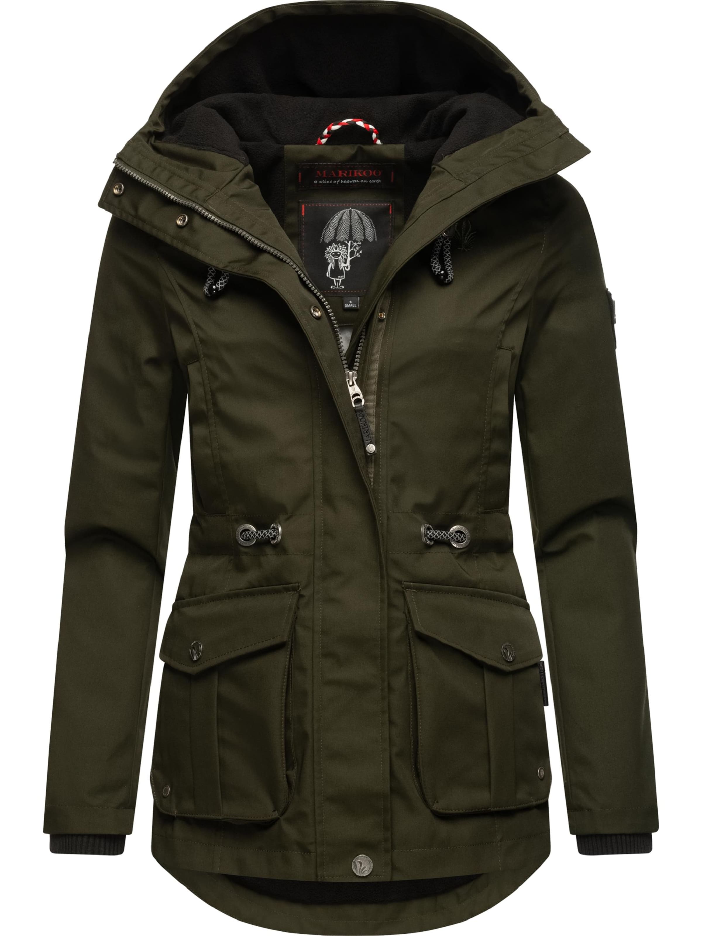 MARIKOO - Parca de entretiempo 'Babetaa' en verde