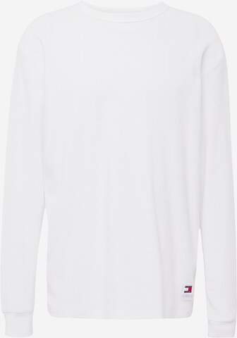 T-Shirt Tommy Jeans en blanc : devant