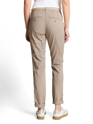 Coupe slim Pantalon chino TOM TAILOR en gris