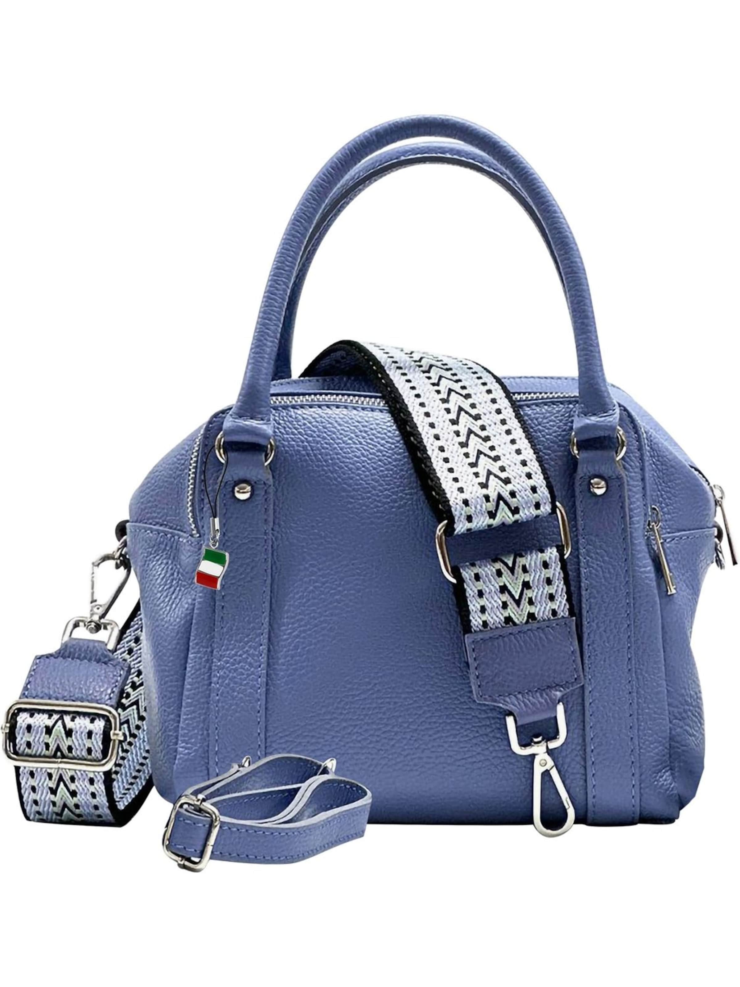 Sac bandoulière Florence en bleu : devant