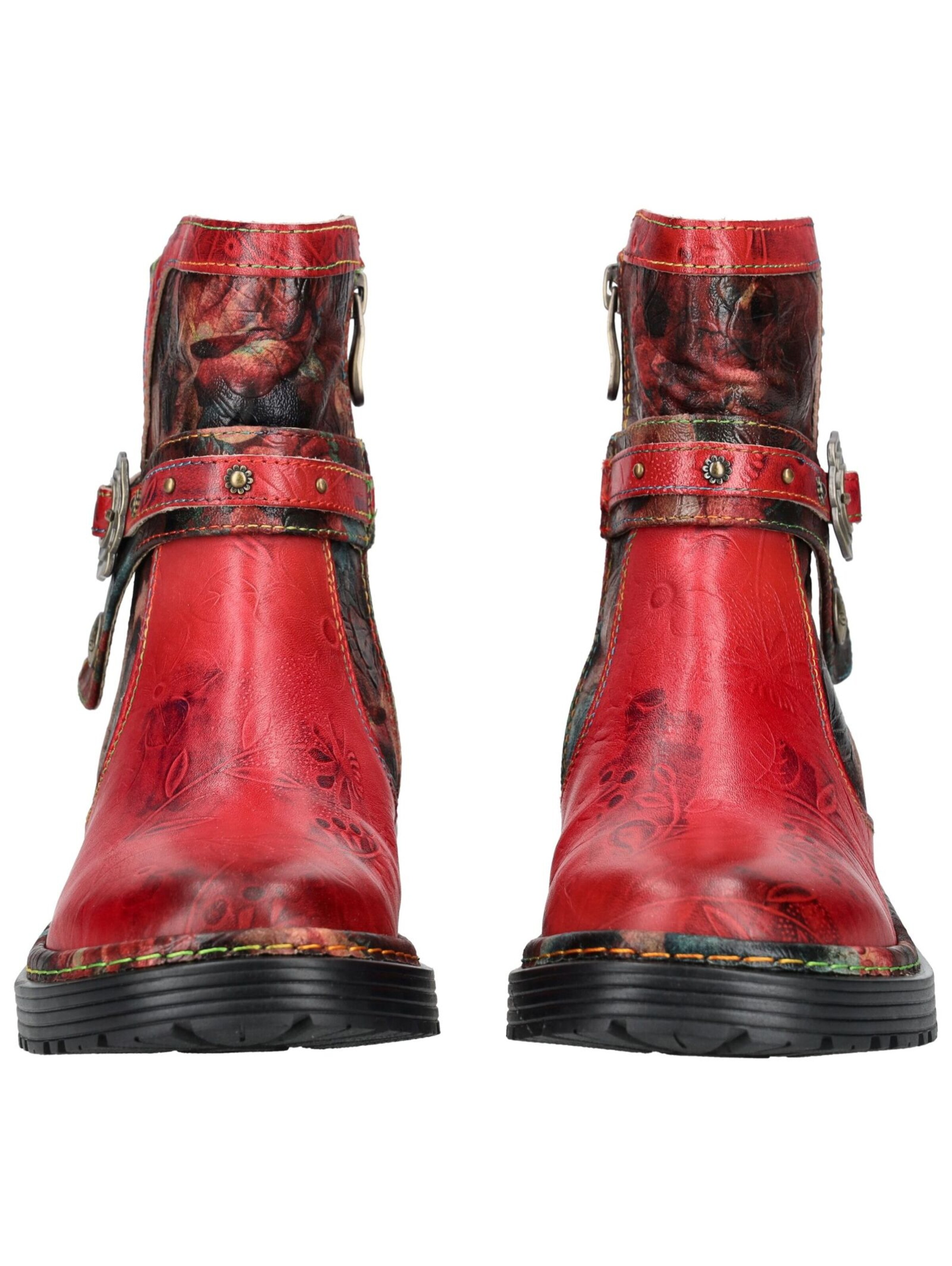 Laura Vita Bootie in Red