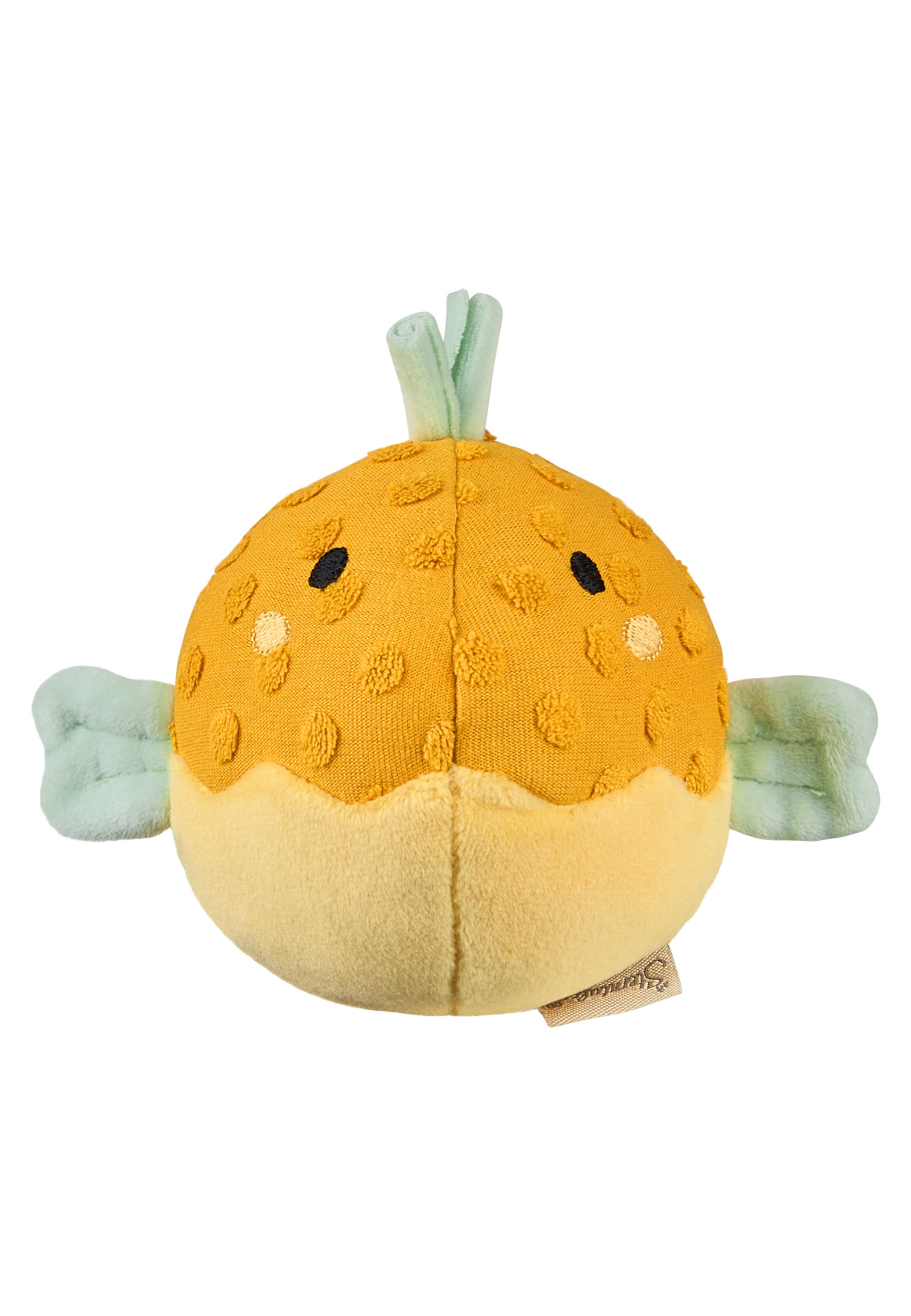 STERNTALER Stuffed animals 'Kugelfisch' in Yellow: front