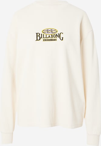 BILLABONG Sweatshirt 'SINCE 73' in White: front