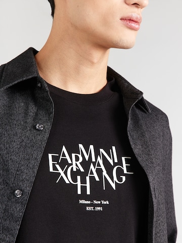 ARMANI EXCHANGE Bluser & t-shirts i sort