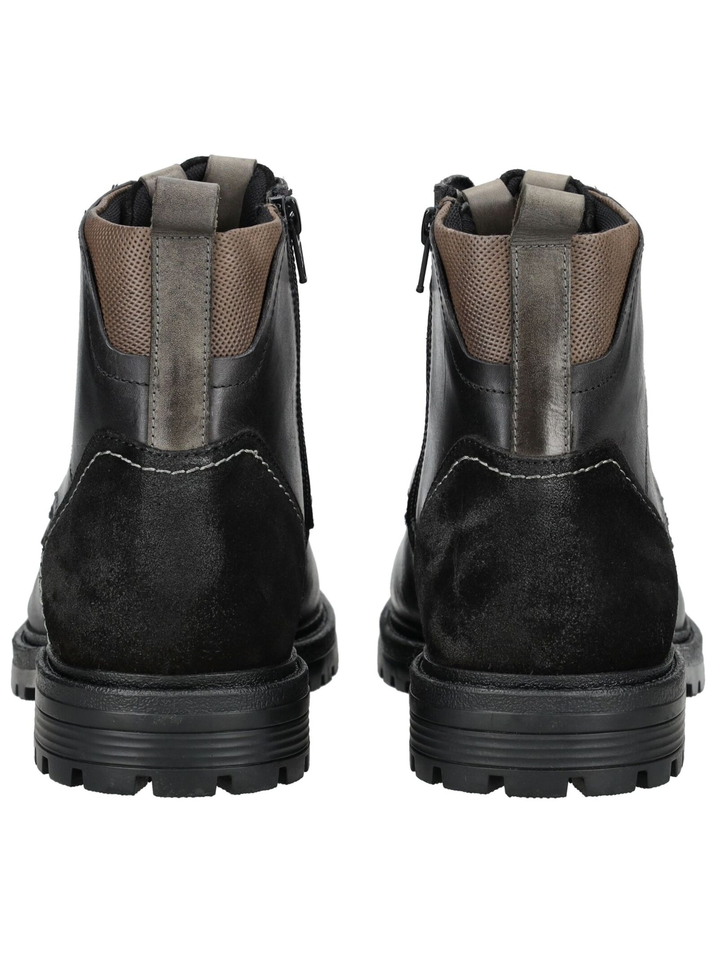BULLBOXER Veterboots in Zwart