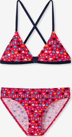 SCHIESSER Swimsuit 'Aqua' in Red: front