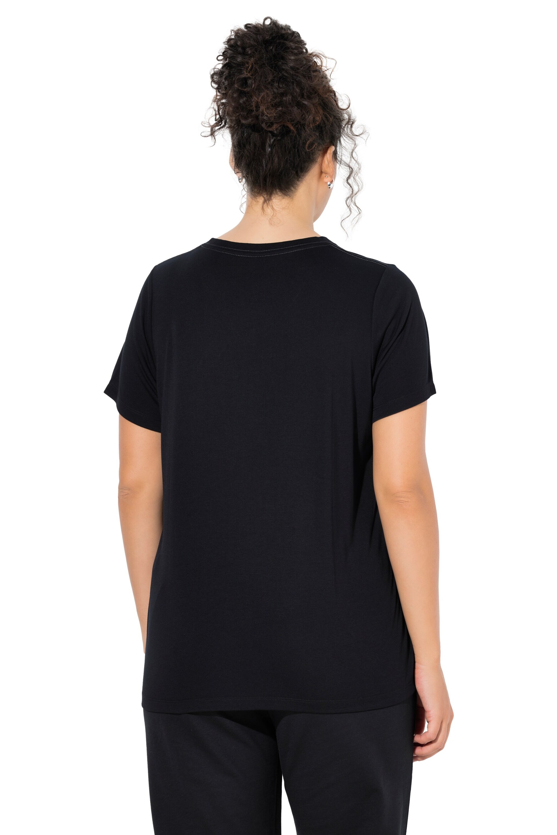 Ulla Popken Shirt in Schwarz