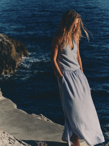 Top di The Set in blu