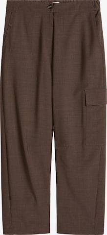 Pantalon cargo Marc O'Polo en marron : devant