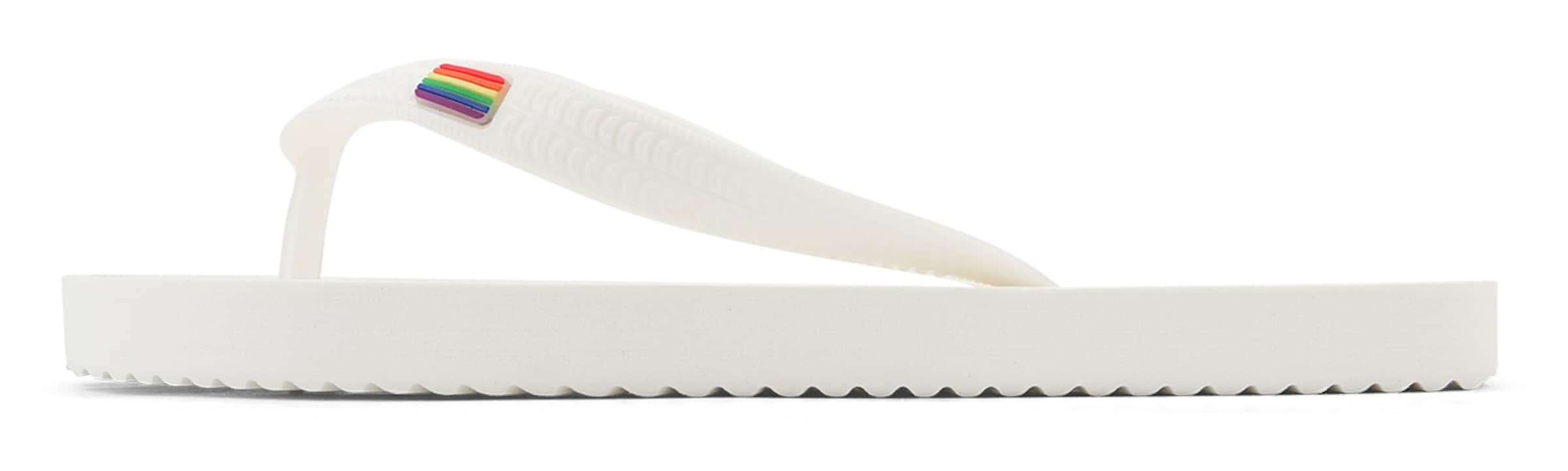 FLIP*FLOP Tådelare i vit: framsida