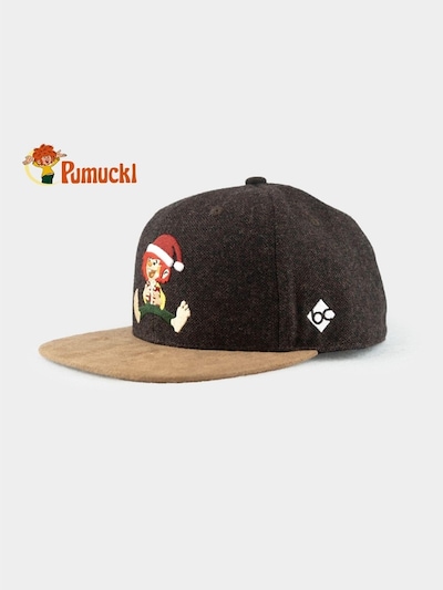 Bavarian Caps Cap 'Bavarian Pumuckl Weihnachtsedition' in Dark red, Item view