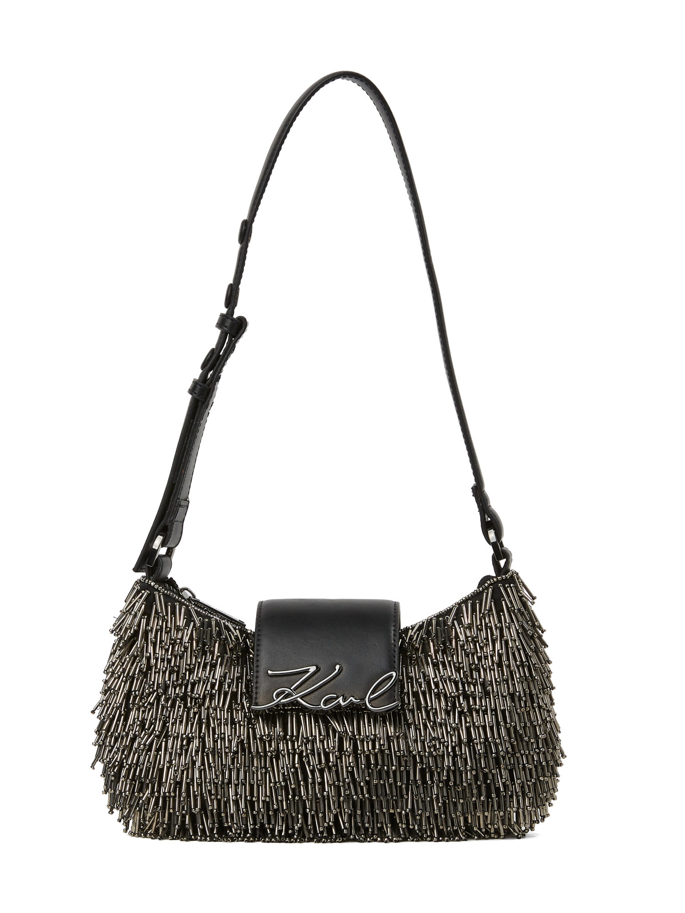 Karl Lagerfeld Sac bandoulière en noir, Vue avec produit