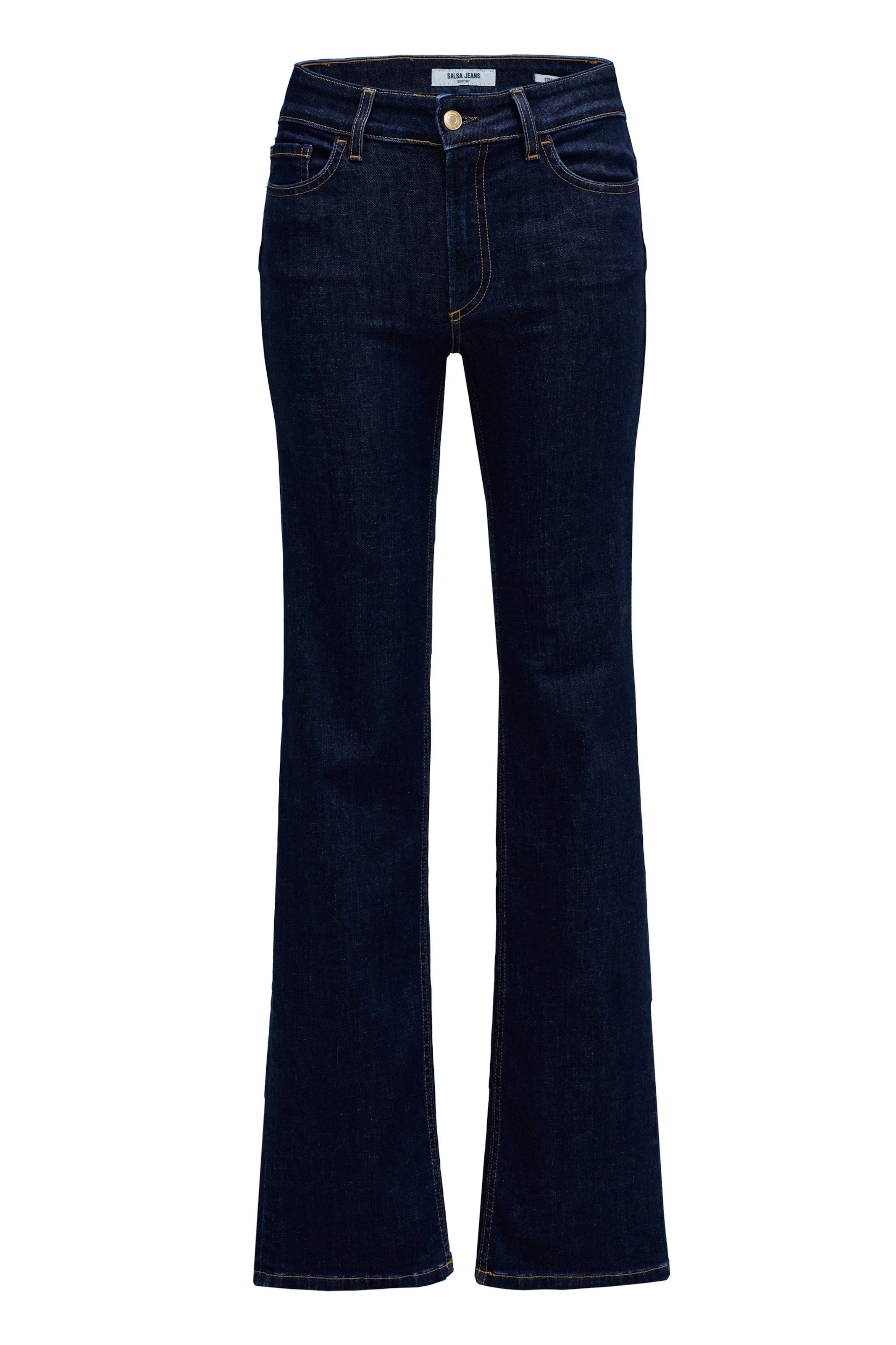 Salsa Jeans Skinny Jeans 'Destiny' in Blauw: voorkant