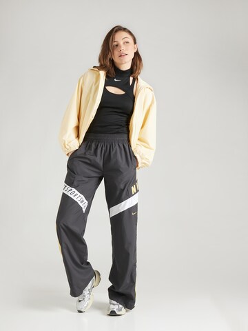 Nike Sportswear Ohlapna forma Kargo hlače | siva barva