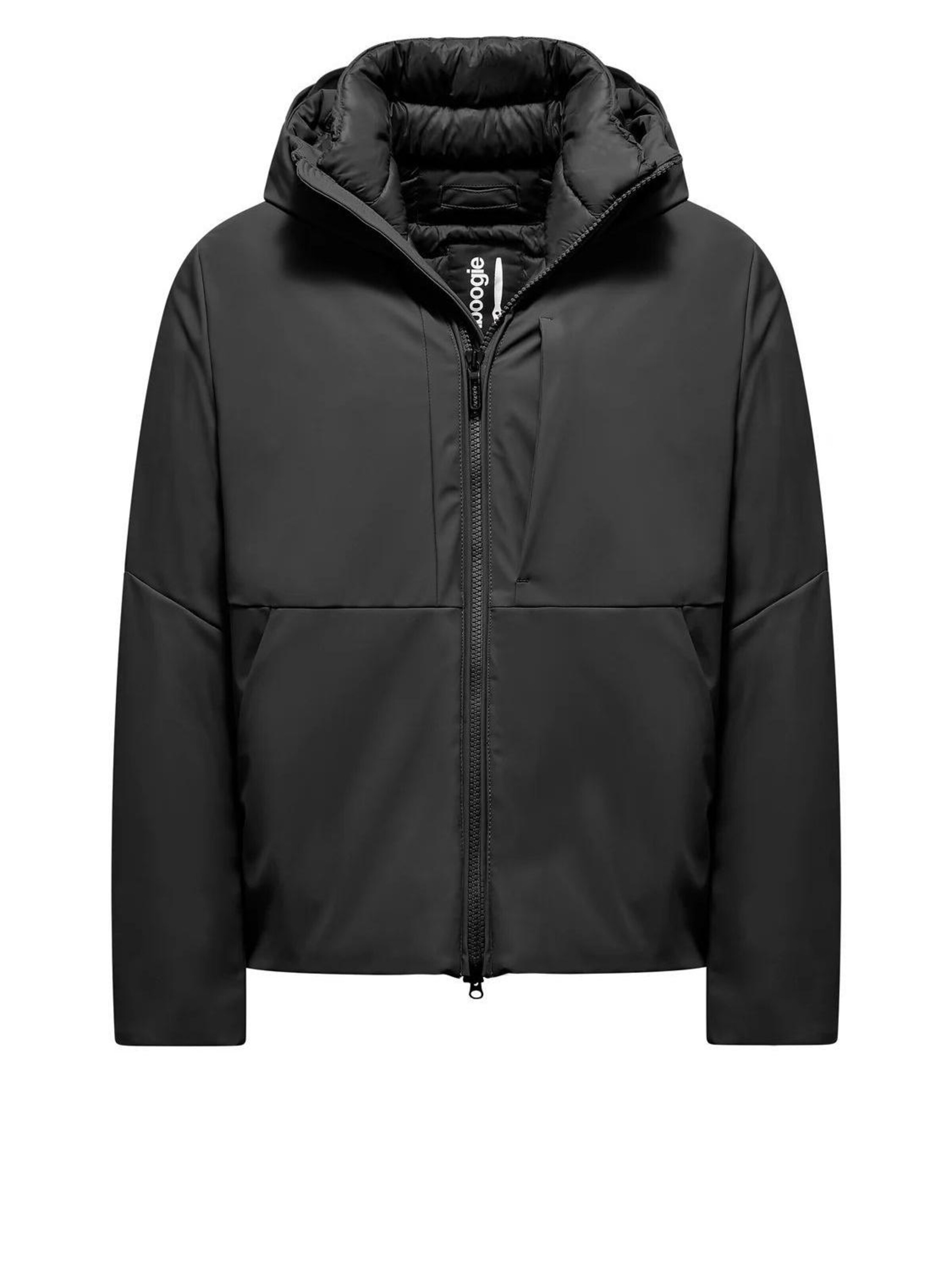 Giacca invernale di BOMBOOGIE in nero: frontale