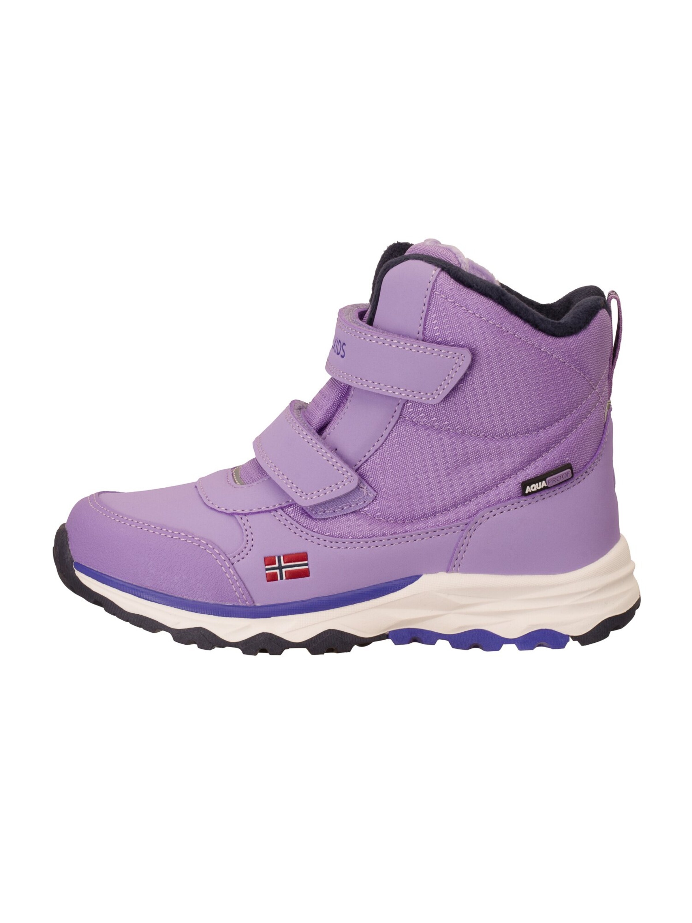 TROLLKIDS Snow Boots in Blue: front