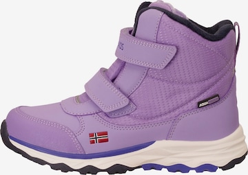 TROLLKIDS Snow Boots in Blue: front