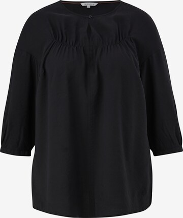 TRIANGLE Bluse in Schwarz: predná strana