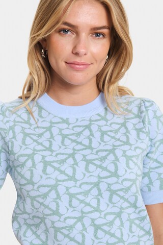 SAINT TROPEZ - Pullover 'Zico' em azul