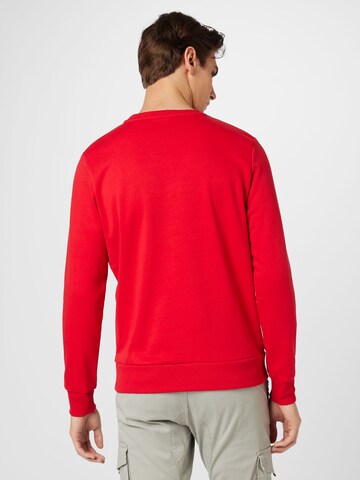 JACK & JONES - Sweatshirt 'Andy' em vermelho