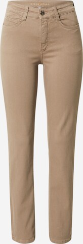 MAC Regular Jeans 'Dream' in Beige: front