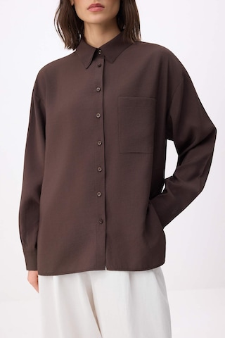 Trendyol Bluza | rjava barva