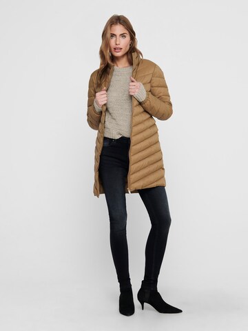 Manteau mi-saison 'New Tahoe' ONLY en marron