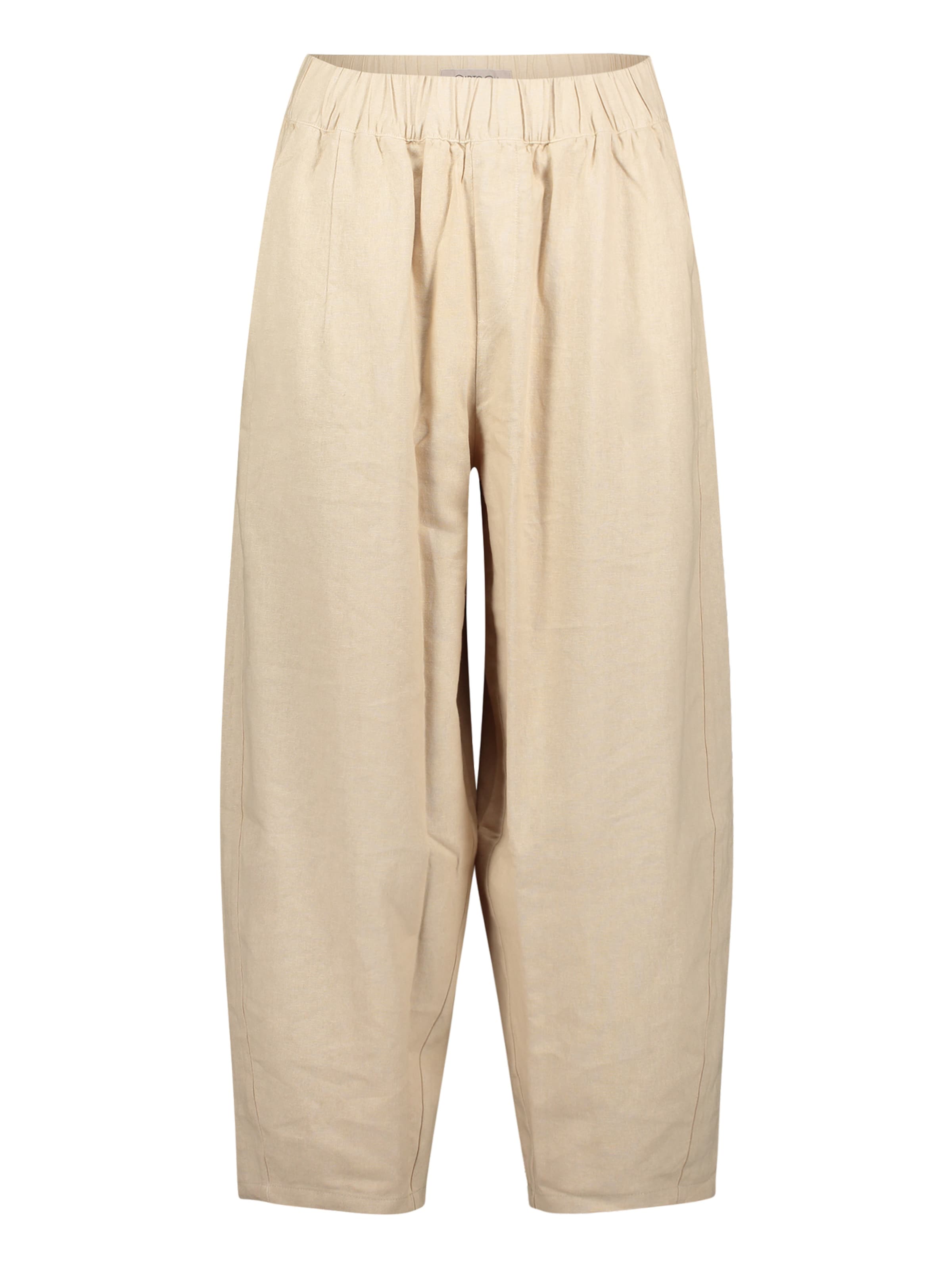 Cartoon Regular Trousers in Beige: front