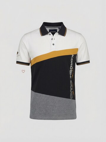 KOROSHI Poloshirt in Weiß