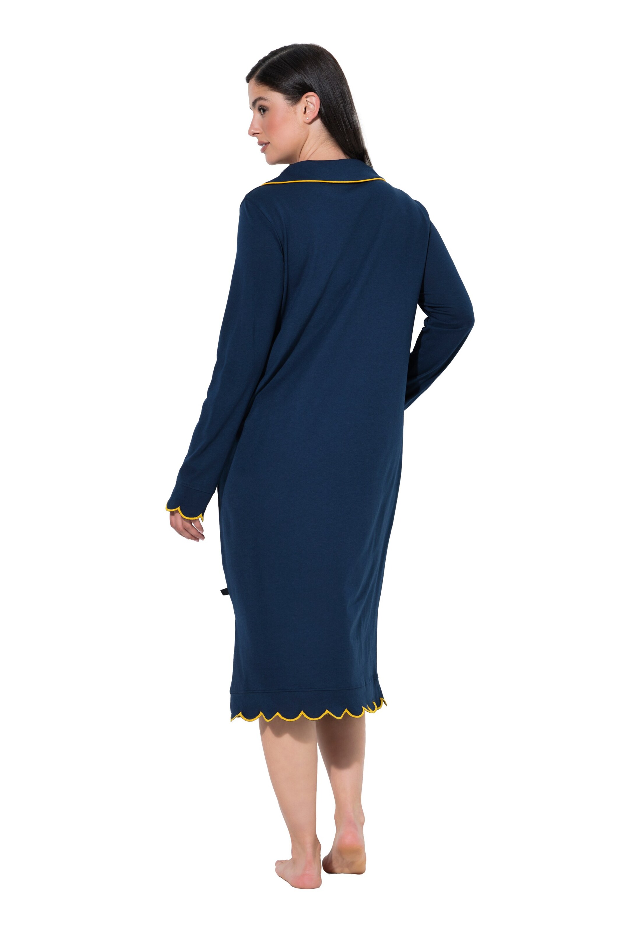 Ulla Popken Nachthemd in Blau