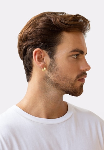 KUZZOI Earring in Gold: front