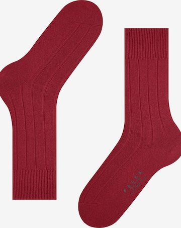 FALKE Socks 'Lhasa Rib' in Red: front